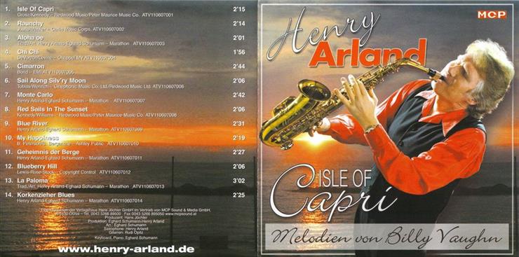 Henry Arland - Henri Arland - Isle Of Capri - booklet.jpg