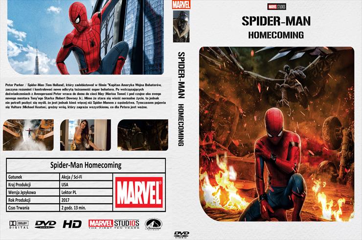 Okładki DVD Marvel - Spider-Man-Homecoming.gif