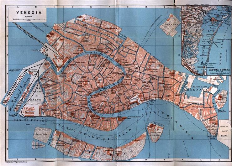 Plany i mapy miast - Venezia-Venice-Map-Italy-1913.jpg